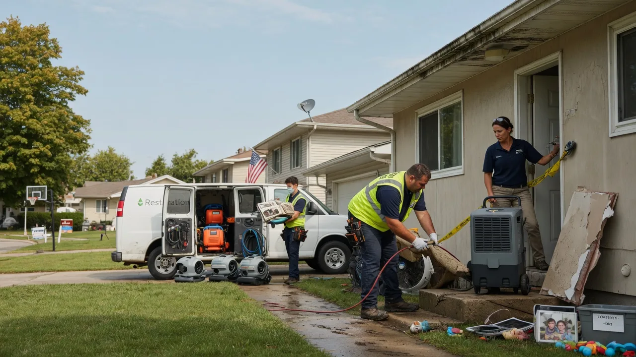 Water Damage Restoration in Covington, OH near me